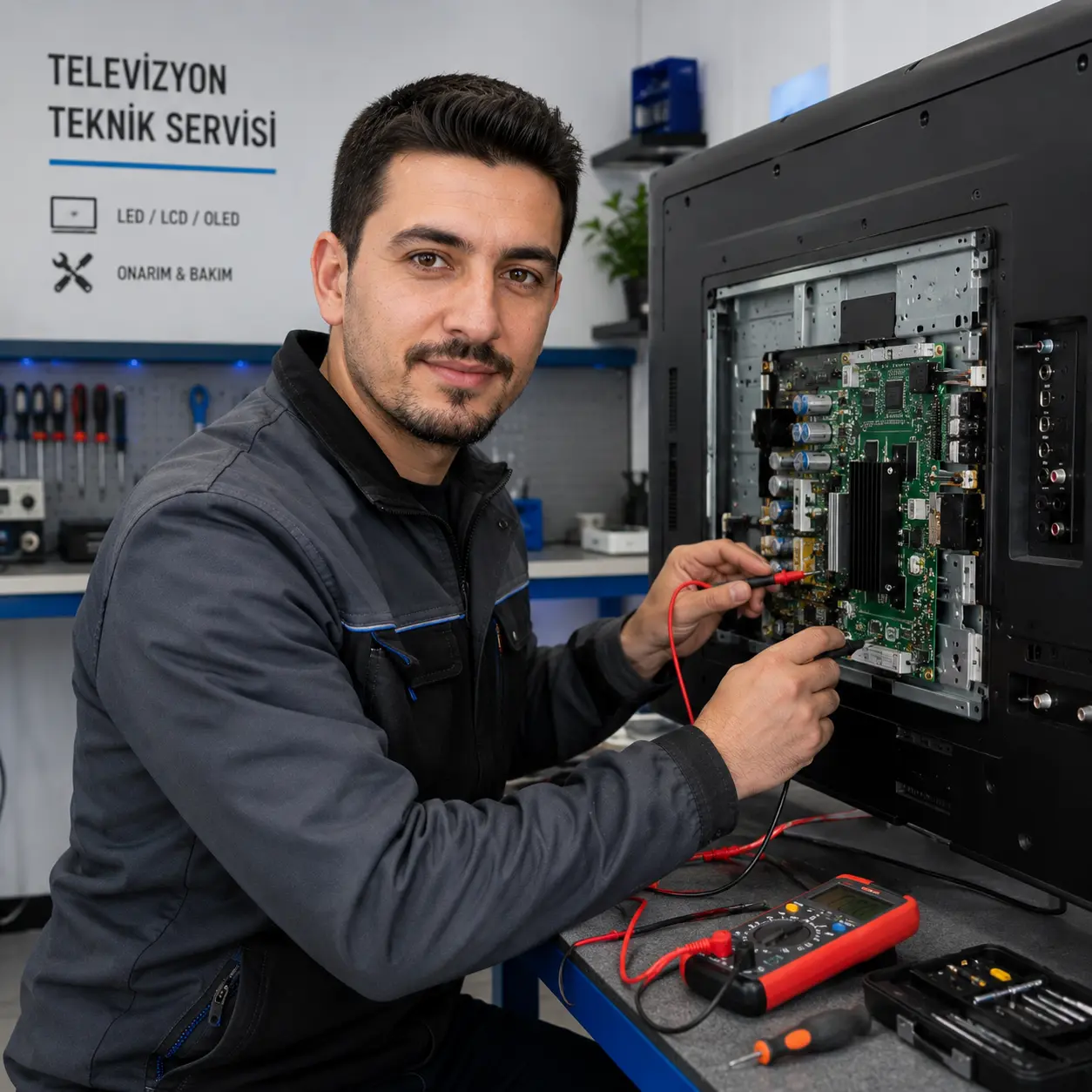 Alacakaya Beko televizyon tamiri ustası Ergün Usta — Çataklı Köyü ve Gürçubuk Köyü elektronik ve görüntü uzmanı